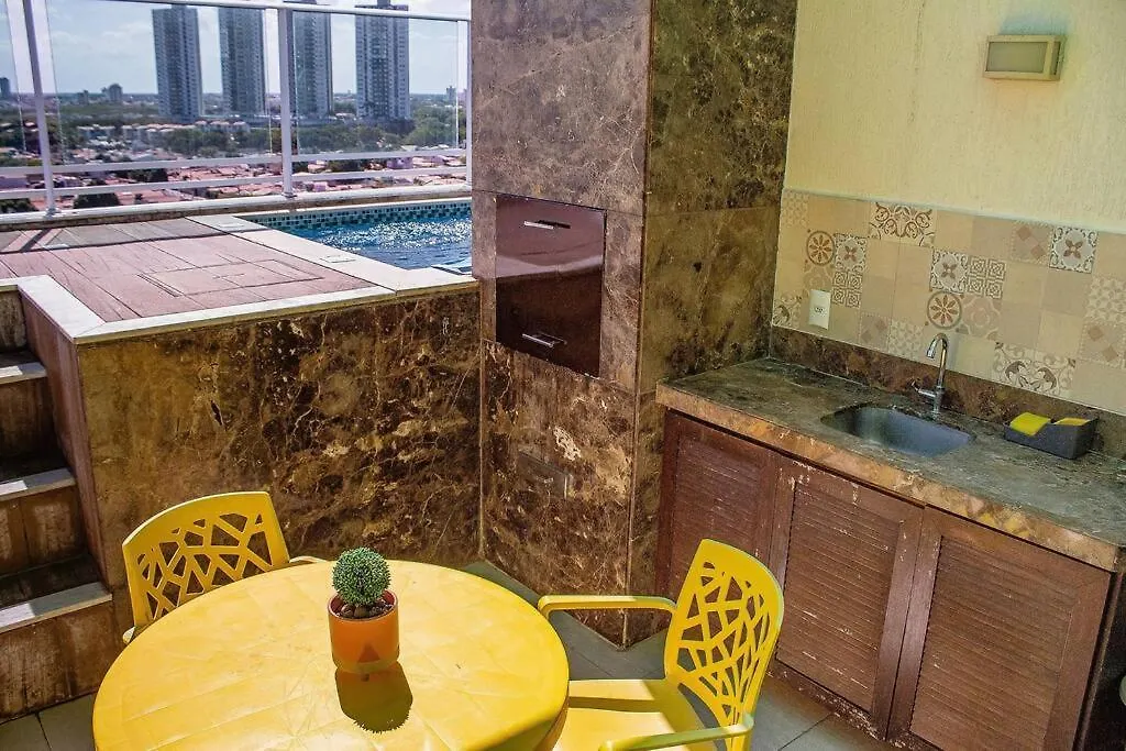 Cobertura De Cinema Com Piscina Privativa II Lägenhet Natal 0*,